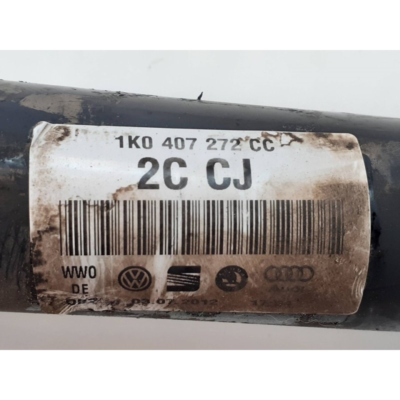 Recambio de transmision delantera derecha para seat leon (1p1) sport referencia OEM IAM 1K0407272CC 2CCJ - Rojo 3