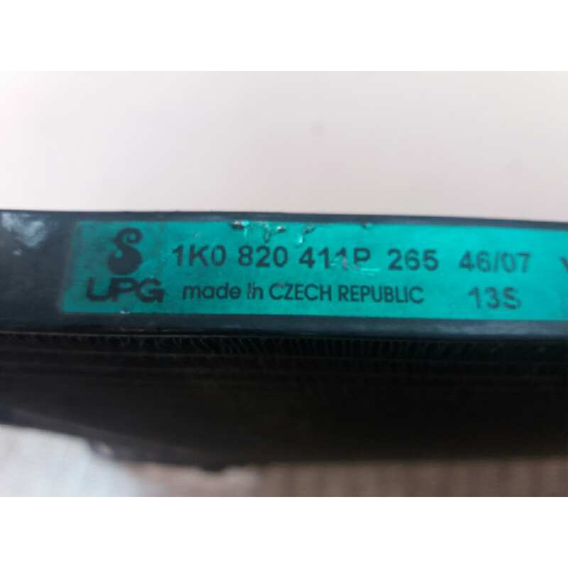Recambio de condensador / radiador aire acondicionado para seat leon (1p1) reference referencia OEM IAM 1K0820411P - Rojo 2