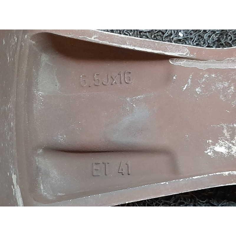 Recambio de llanta para opel vectra c berlina comfort referencia OEM IAM 656JX16ET41 - Negro 2
