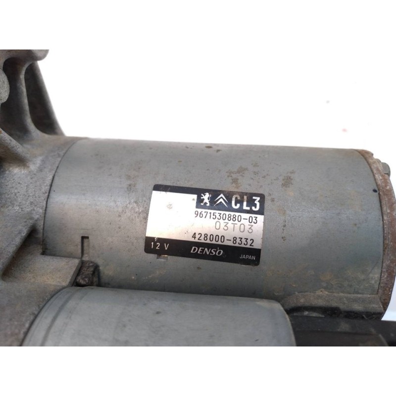 Recambio de motor arranque para peugeot 208 style referencia OEM IAM 9671530880 4280008332 DENSO 5