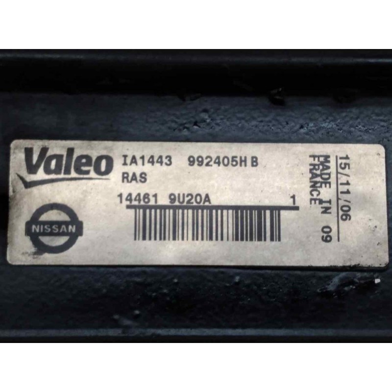 Recambio de intercooler para nissan note (e11e) acenta referencia OEM IAM 144619U20A  VALEO 2