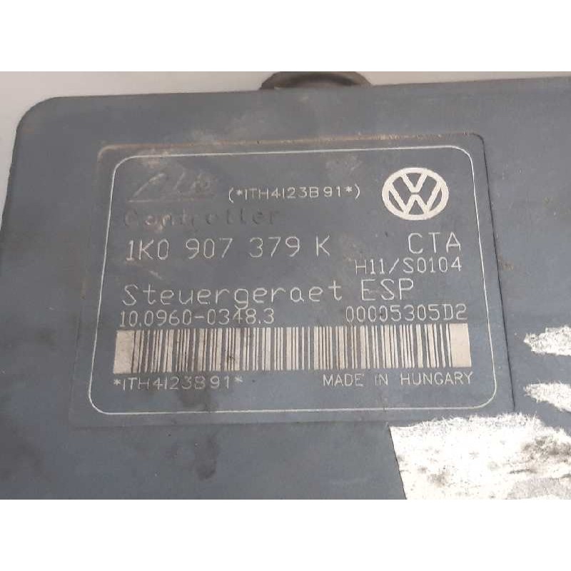 Recambio de abs para seat toledo (5p2) 1.9 tdi referencia OEM IAM 10020601064 1K0907379K 3