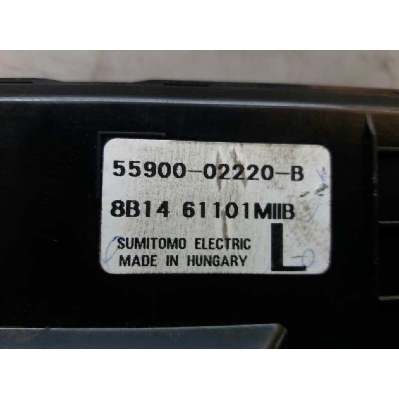 Recambio de mando climatizador para toyota auris 2.0 d-4d cat referencia OEM IAM 5590002220B 8B1461101MIIB - Gris 2