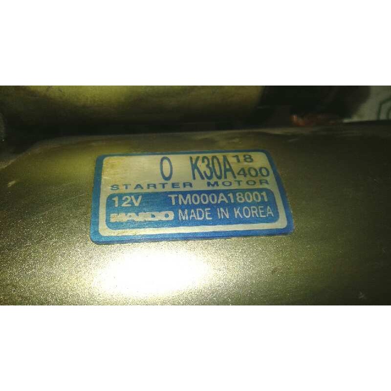 Recambio de motor arranque para kia rio 1.3 ranchera referencia OEM IAM 0K30A18400 TM000A18001 - Verde 2