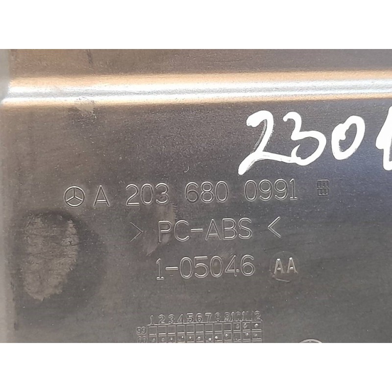 Recambio de guantera para mercedes-benz clase c (w203) berlina 220 cdi (203.006) referencia OEM IAM A2036800991 3