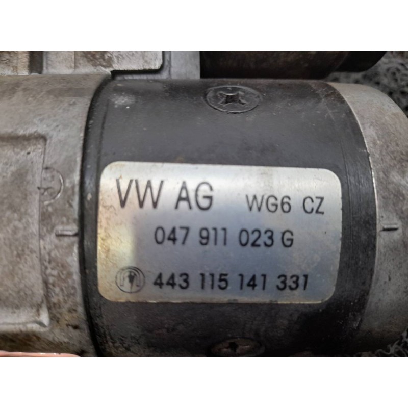 Recambio de motor arranque para skoda fabia (6y2/6y3) comfort referencia OEM IAM 047911023G 443115141331 4