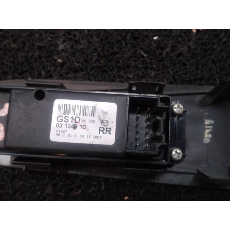 Recambio de mando elevalunas delantero derecho para mazda 6 lim. (gh) 2.0 crtd 140cv luxury (5-ptas.) referencia OEM IAM GS1D663 - Azul 2