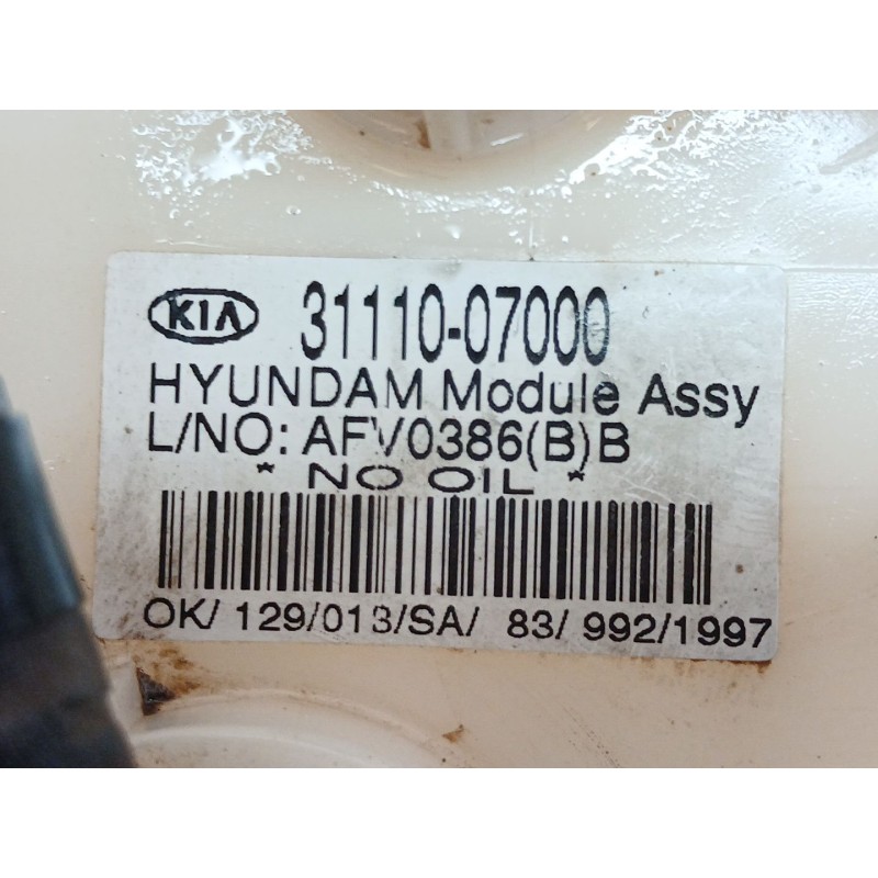 Recambio de aforador para kia picanto i (sa) 1.0 referencia OEM IAM 3111007000 - Verde 2