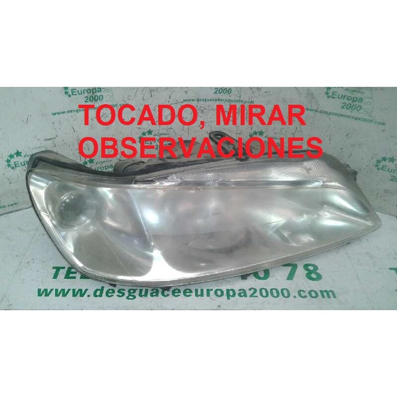 Recambio de faro derecho para peugeot 306 berlina 3/4/5 puertas (s2) 1.6 cat referencia OEM IAM   