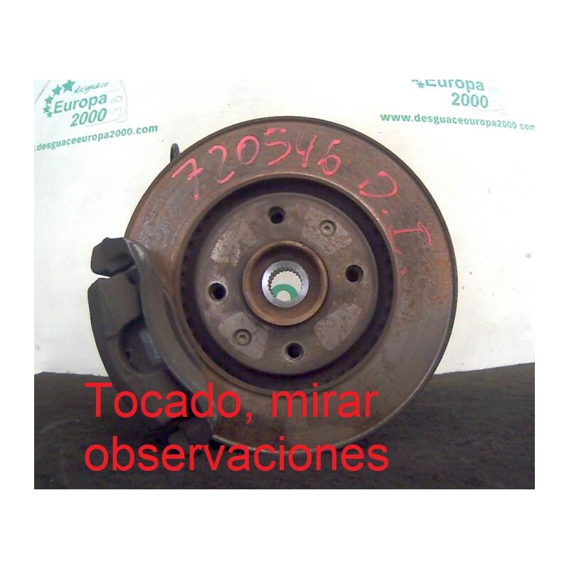 Recambio de mangueta delantera izquierda para peugeot 406 berlina (s1/s2) 2.0 hdi cat referencia OEM IAM   