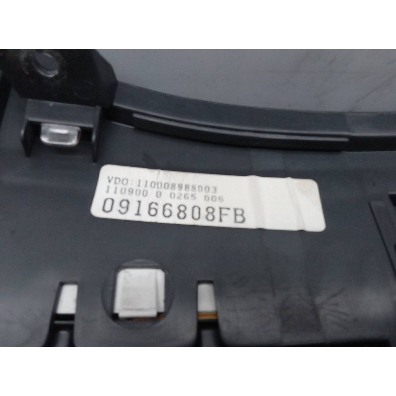 Recambio de cuadro instrumentos para opel corsa c comfort referencia OEM IAM 09166808FB 110008988003 - Azul 3