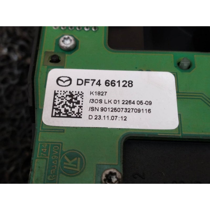 Recambio de mando limpia para mazda 6 lim. (gh) 2.0 crtd 140cv luxury (5-ptas.) referencia OEM IAM DF7466128 - Azul 4