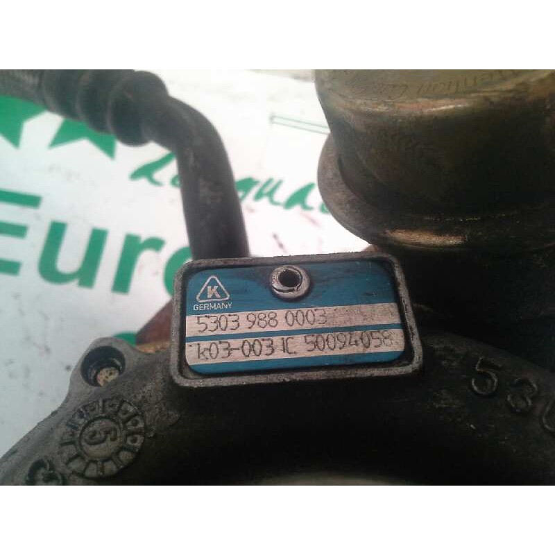 Recambio de turbocompresor para seat ibiza (6k) 1.9 tdi referencia OEM IAM 5303988003 K03003TC50094038 KKK 2