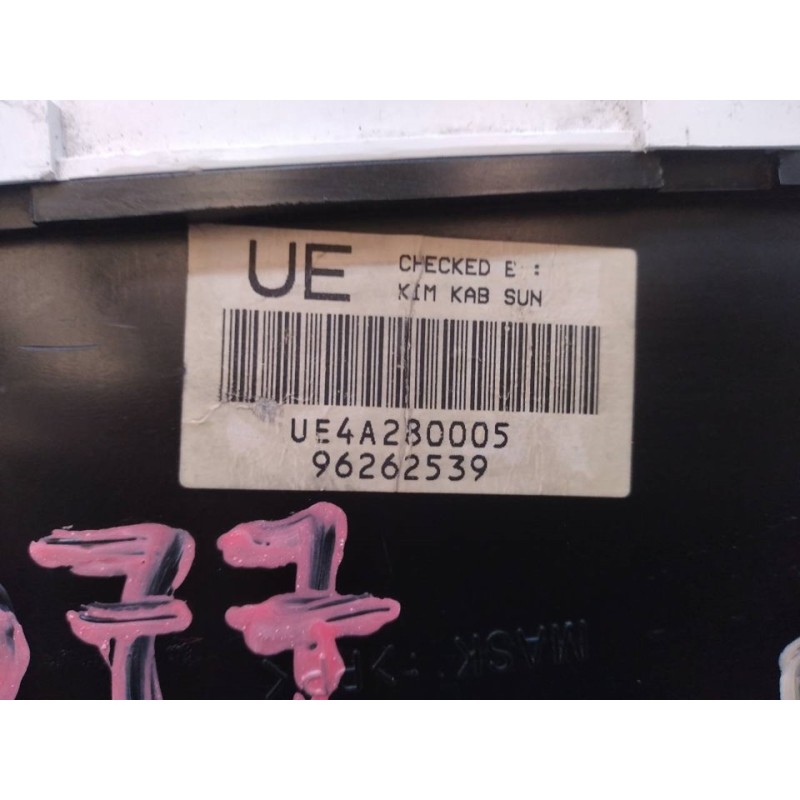Recambio de cuadro instrumentos para daewoo tacuma 1.6 cat referencia OEM IAM 96262539 3