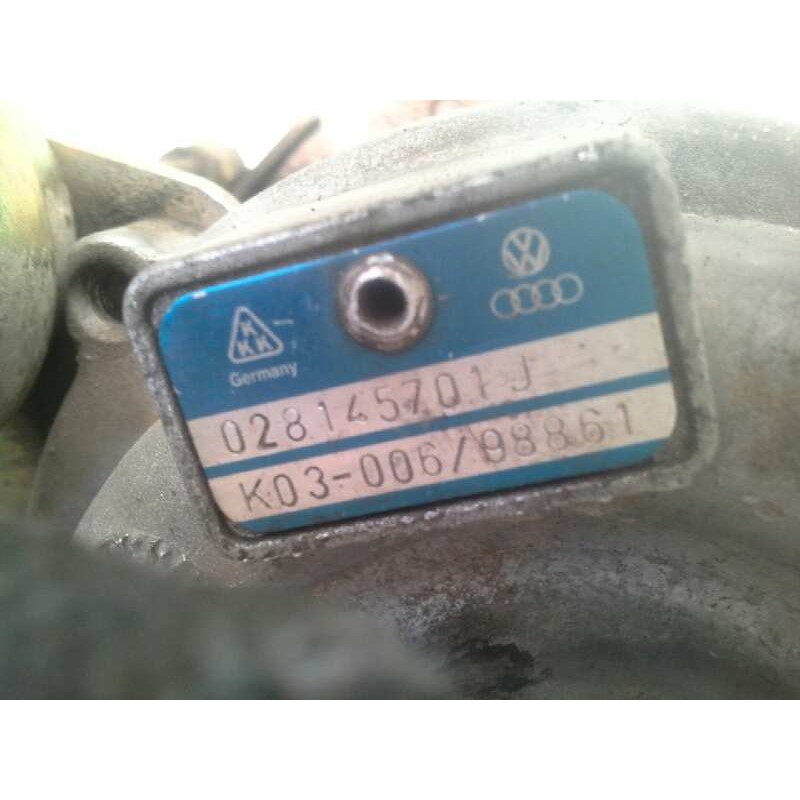 Recambio de turbocompresor para seat ibiza (6k) 1.9 turbodiesel cat (aaz) referencia OEM IAM 028145701J K0300698861 KKK 4
