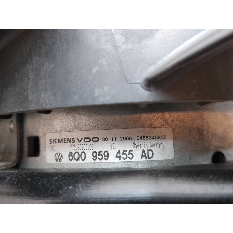 Recambio de electroventilador para skoda fabia (6y2/6y3) spirit referencia OEM IAM 6Q0959455AD 0486340825 SIEMENS / VDO - Negro 3