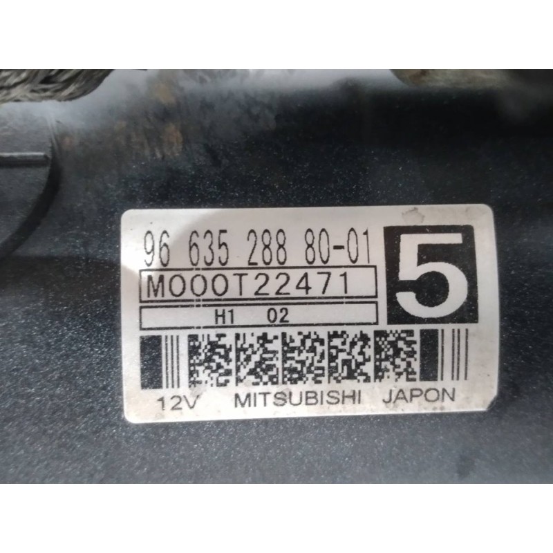 Recambio de motor arranque para citroën c3 attraction referencia OEM IAM 9663528880 M000T22471 - Blanco 3
