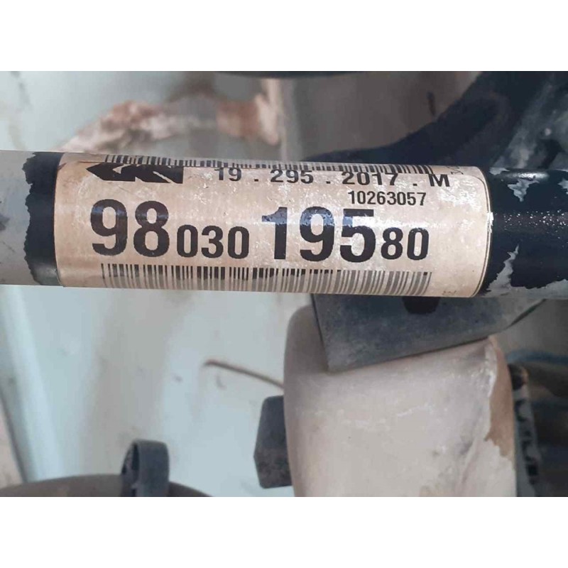 Recambio de transmision delantera izquierda para citroën c3 feel referencia OEM IAM 9803019580 2