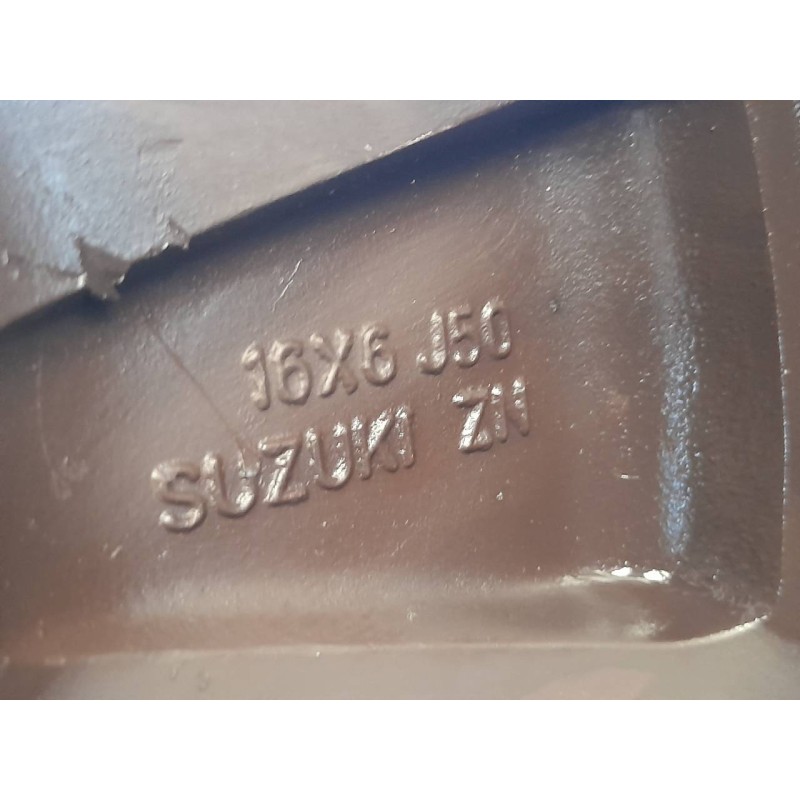 Recambio de llanta para suzuki sx4 rw (ey) glx referencia OEM IAM 16X6J50 4
