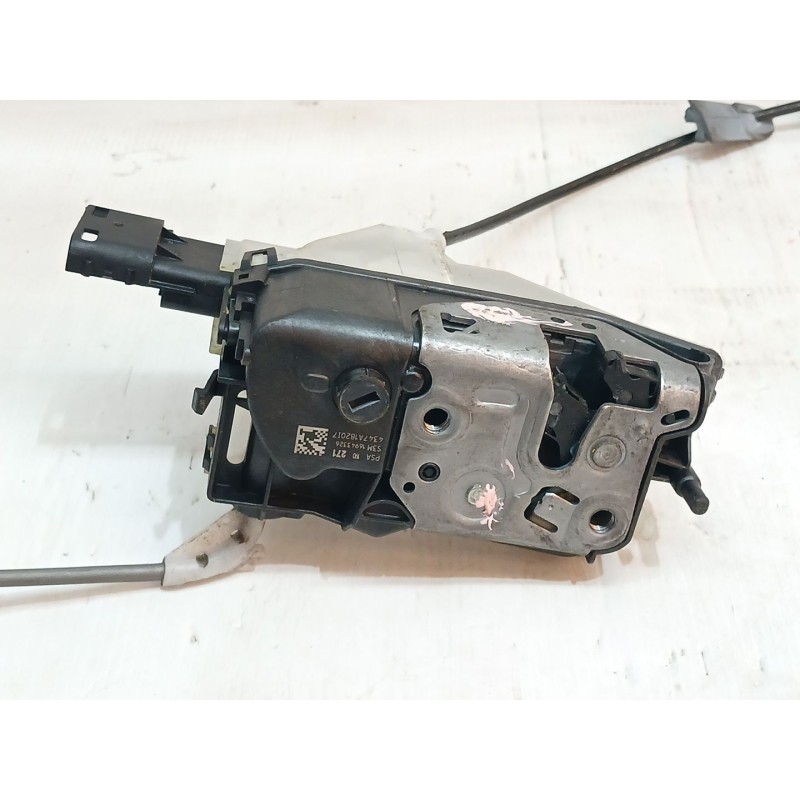 Recambio de cerradura puerta delantera derecha para citroën c-elysée shine referencia OEM IAM 271 4347A1820I7 - Negro 5