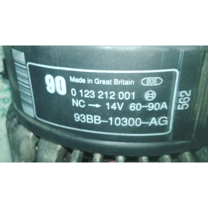 Recambio de alternador para ford mondeo berlina (gd) referencia OEM IAM 0123212001 93BB10300AG BOSCH 2