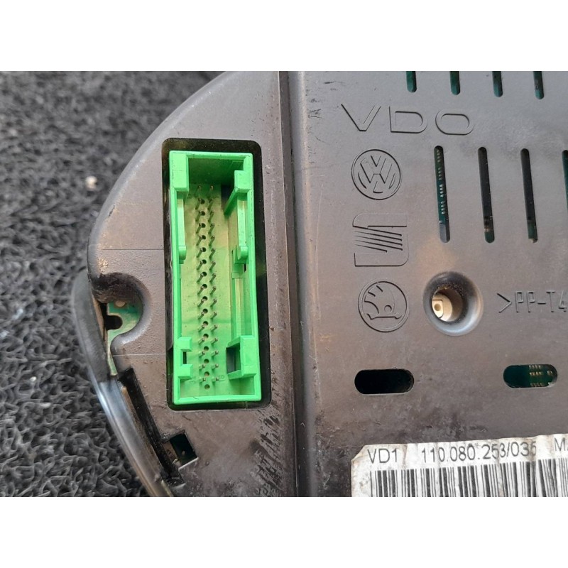Recambio de cuadro instrumentos para skoda fabia (6y2/6y3) spirit referencia OEM IAM 6Y0920883M 110080253035 - Negro 4