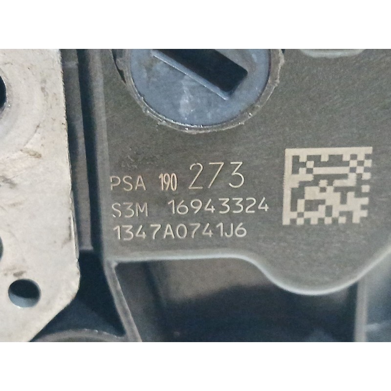 Recambio de cerradura puerta delantera izquierda para citroën c-elysée shine referencia OEM IAM 273 1347A0741J6 - Negro 2