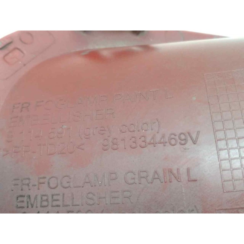 Recambio de rejilla paragolpes delantero para citroën c3 feel referencia OEM IAM 9813344677 2