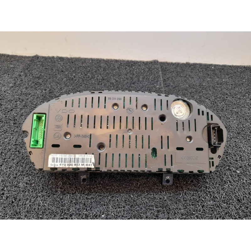 Recambio de cuadro instrumentos para skoda fabia (6y2/6y3) spirit referencia OEM IAM 6Y0920883M 110080253035 - Negro 6