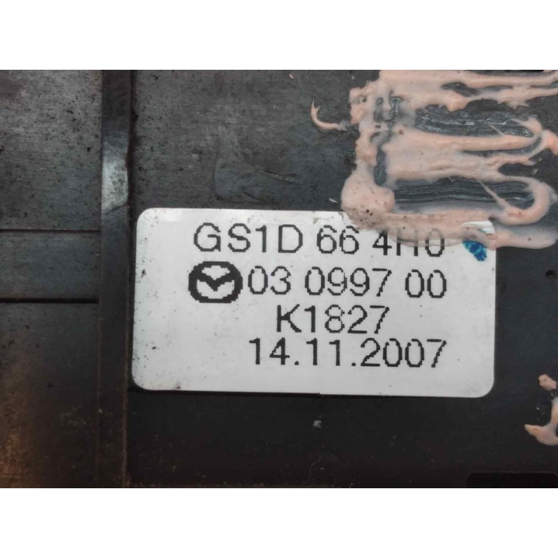 Recambio de warning para mazda 6 lim. (gh) 2.0 crtd 140cv luxury (5-ptas.) referencia OEM IAM 03099700 GS1D664H0 - Azul 4