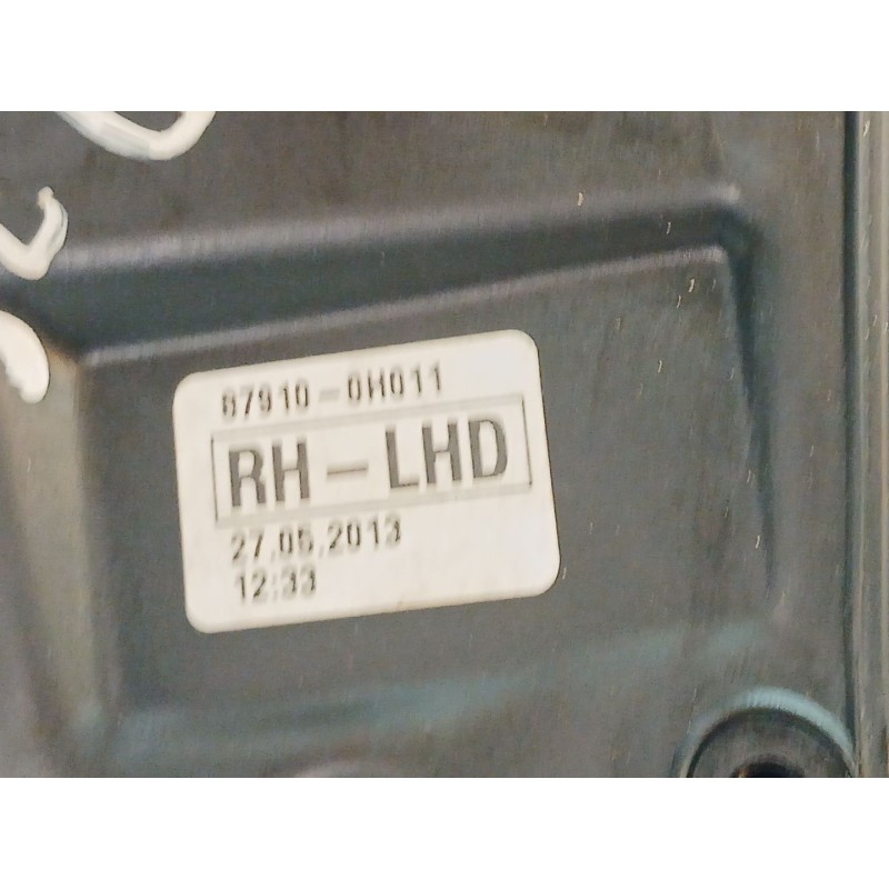 Recambio de retrovisor derecho para toyota aygo (_b1_) 1.0 (kgb10_) referencia OEM IAM 879100H011 - Blanco 2
