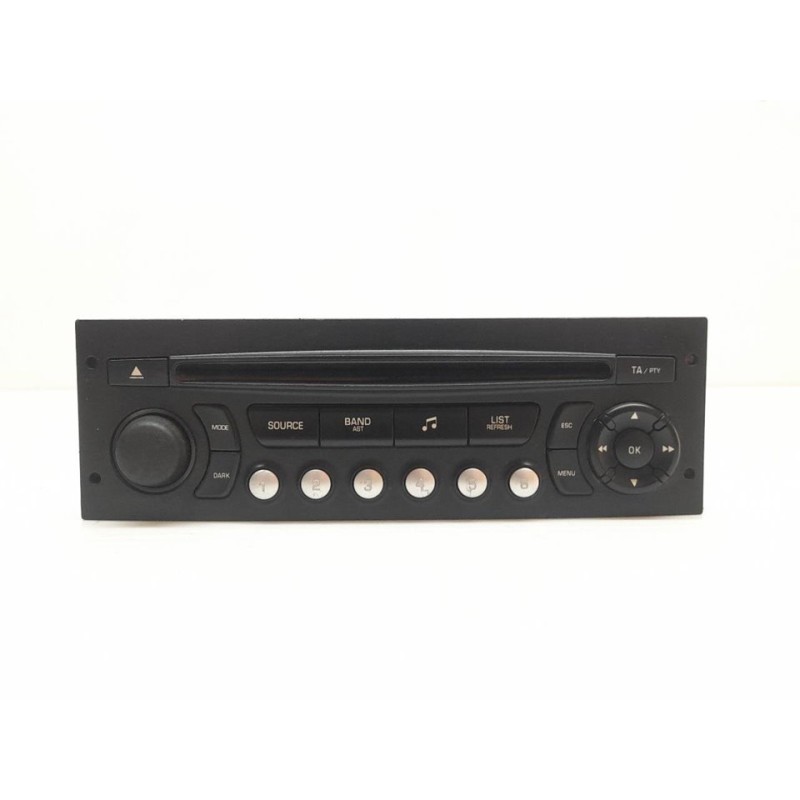 Recambio de sistema audio / radio cd para citroën c3 attraction referencia OEM IAM 96766518XT  
