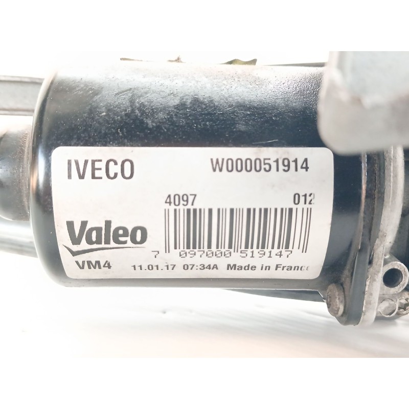 Recambio de motor limpia delantero para iveco daily furgon fg h3 batalla 3520 l 35 s ... v referencia OEM IAM W000051914 - Blanco 2