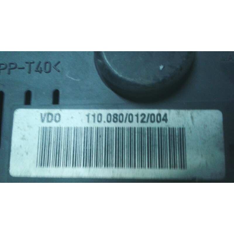 Recambio de cuadro instrumentos para seat toledo (1m2) 1.9 tdi referencia OEM IAM 1M0920800 41259 110080012004 3