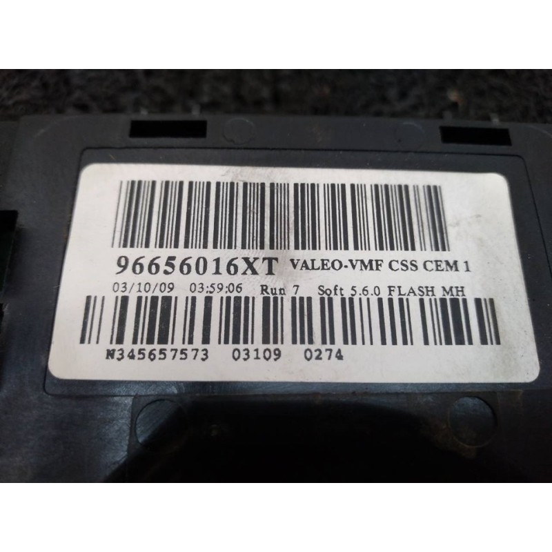 Recambio de mando luces para citroën c4 berlina cool referencia OEM IAM 96656016XT 3