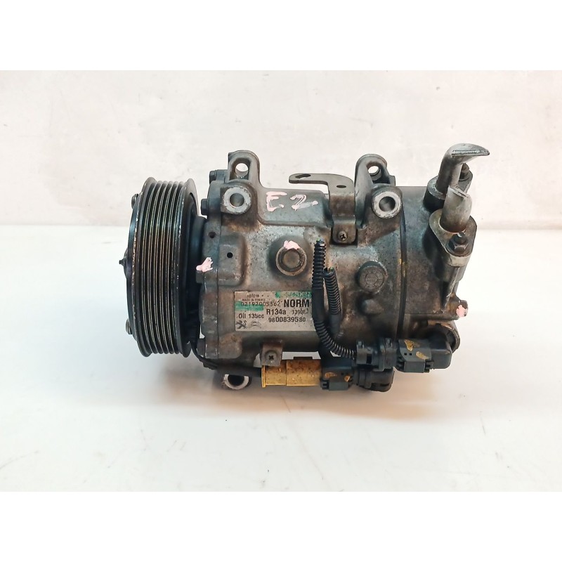 Recambio de compresor aire acondicionado para peugeot 308 sw envy referencia OEM IAM 9800839580  
