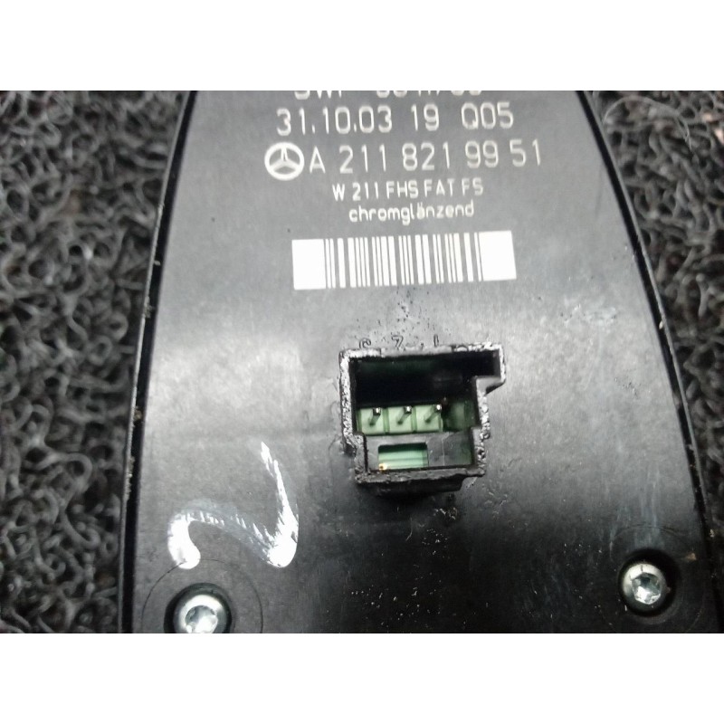 Recambio de mando elevalunas delantero izquierdo para mercedes-benz clase e (w211) berlina e 270 cdi (211.016) referencia OEM IA 2