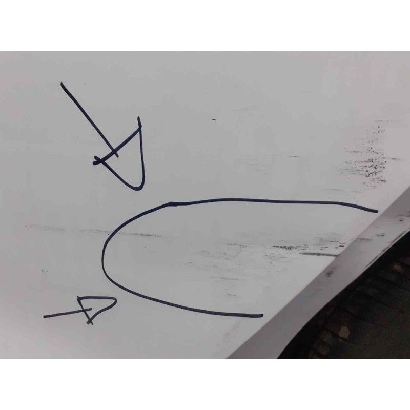 Recambio de puerta trasera izquierda para renault clio iv authentique referencia OEM IAM - Blanco 2