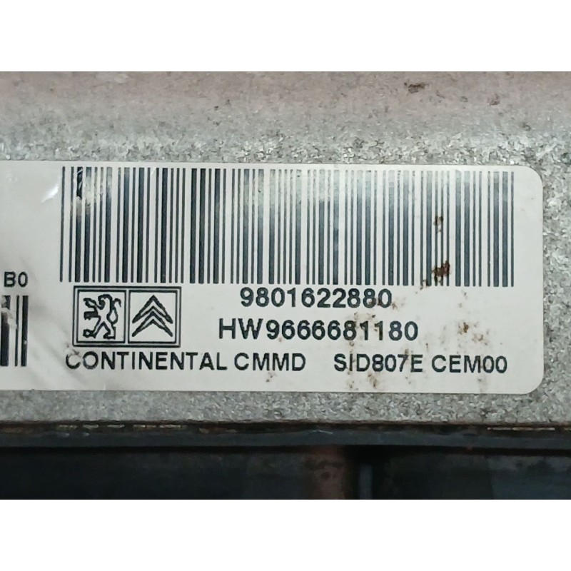 Recambio de centralita motor uce para peugeot 308 sw envy referencia OEM IAM 9801622880 - Blanco 2