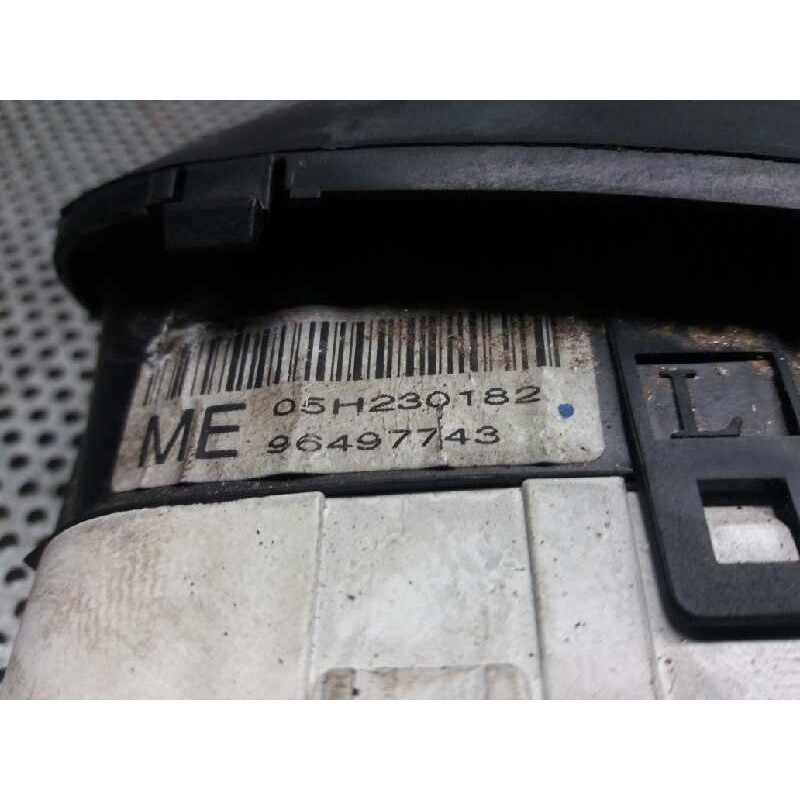 Recambio de cuadro instrumentos para chevrolet matiz 1.0 cat referencia OEM IAM 96497743 - Gris 4