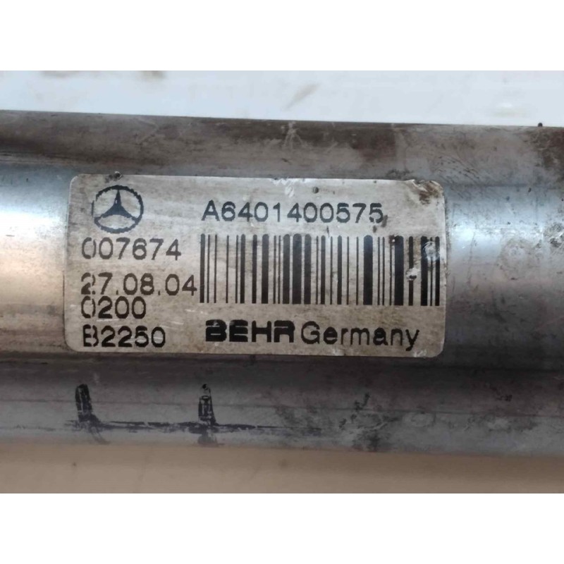 Recambio de enfriador egr para mercedes-benz clase a (w169) a 180 cdi (169.007) referencia OEM IAM A6401400575 B2250 2