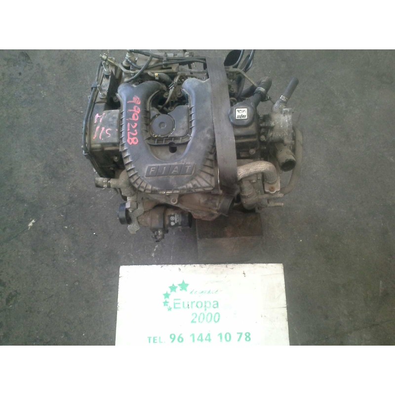 Recambio de motor completo para fiat punto berlina (188) 1.9 diesel eco referencia OEM IAM 188A3000 - Blanco 4