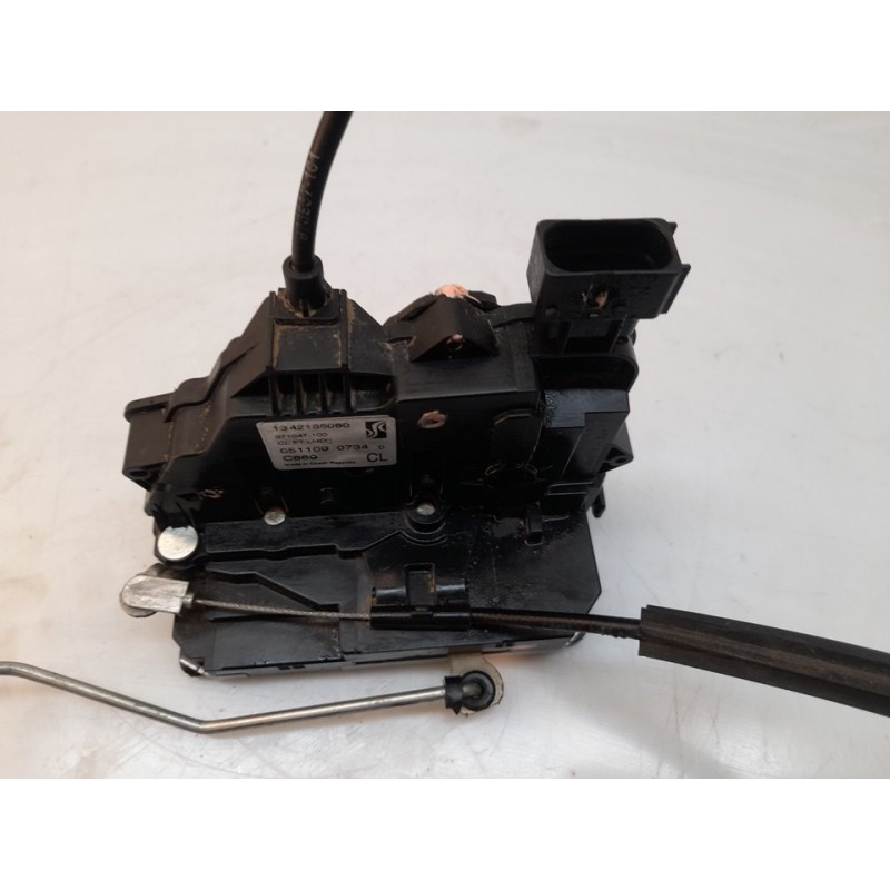 Recambio de cerradura puerta delantera izquierda para citroën jumper caja cerrada (06.2006 =>) 35 l2h1 hdi 120 referencia OEM IA - Blanco