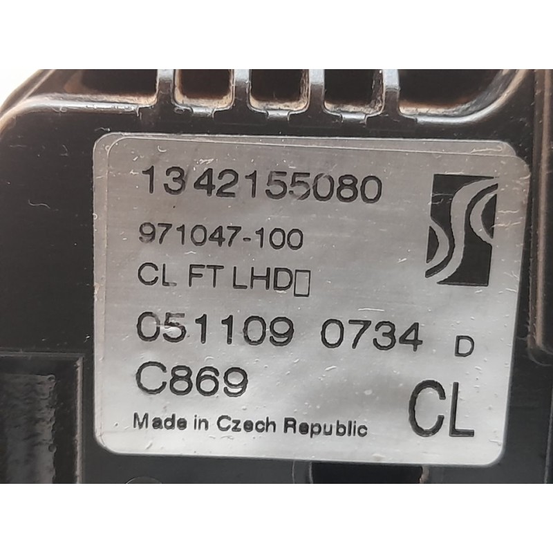 Recambio de cerradura puerta delantera izquierda para citroën jumper caja cerrada (06.2006 =>) 35 l2h1 hdi 120 referencia OEM IA - Blanco 3