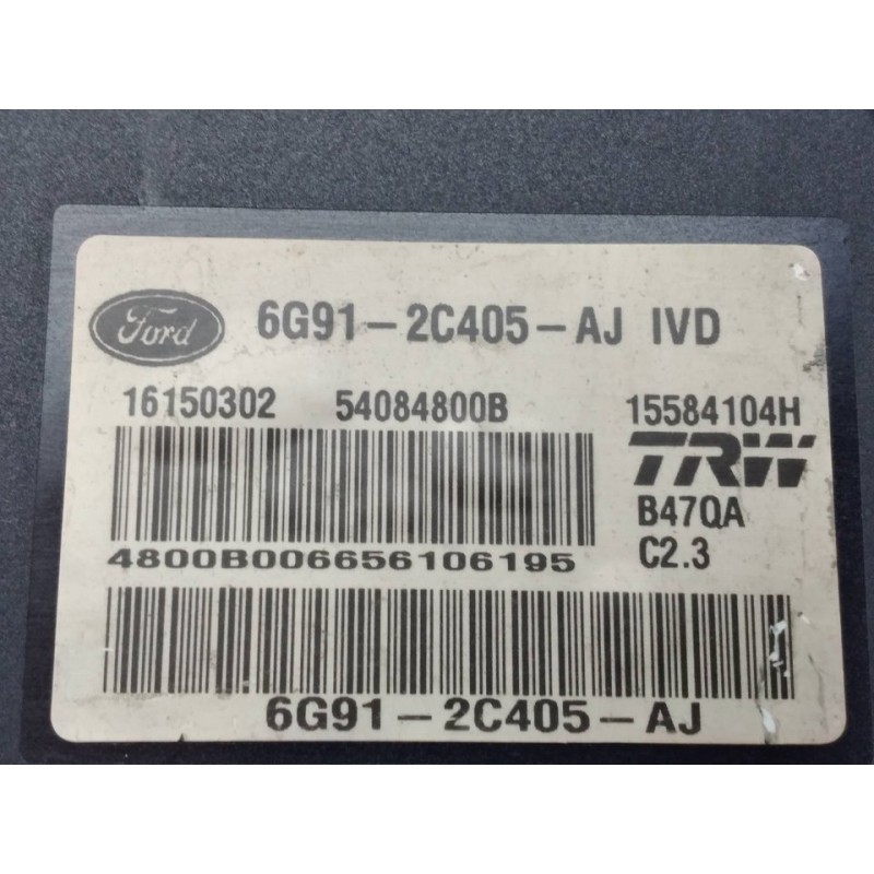 Recambio de abs para ford s-max (ca1) titanium referencia OEM IAM 6G912C405AJ 2
