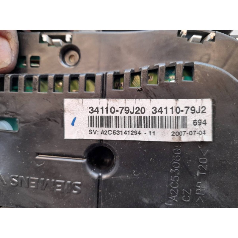 Recambio de cuadro instrumentos para suzuki sx4 rw (ey) glx referencia OEM IAM 3411079J20 A2C53141294 SIEMENS-VDO 5