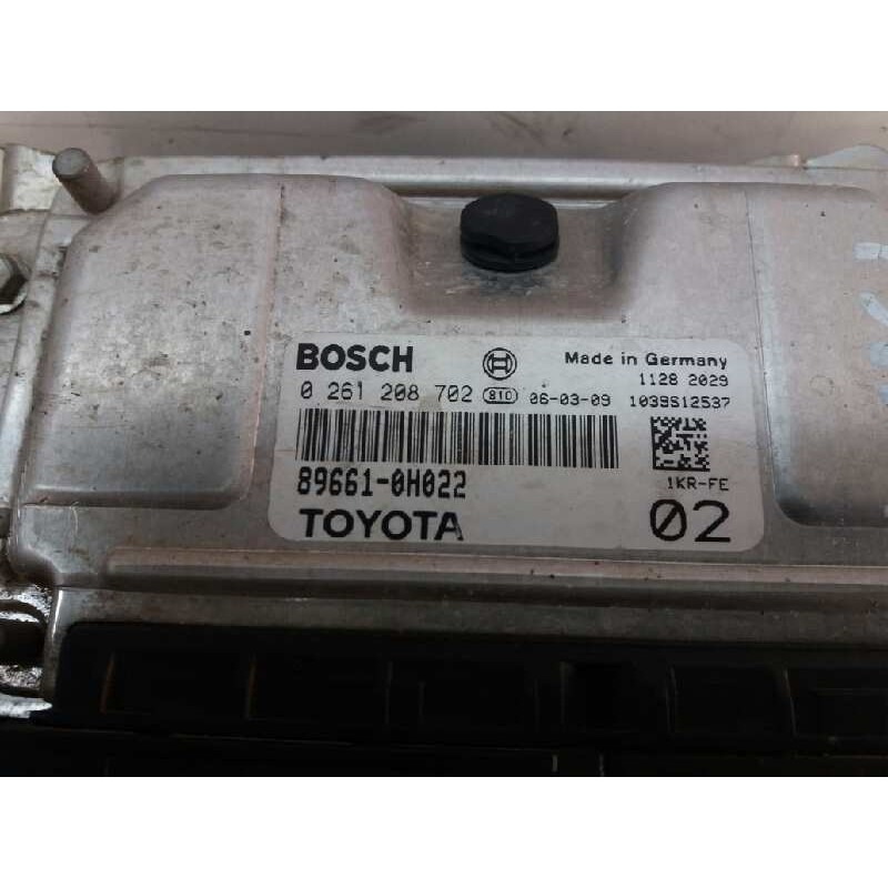 Recambio de centralita motor uce para peugeot 107 1.0 cat (384f) referencia OEM IAM 0261208702 - Rojo 2