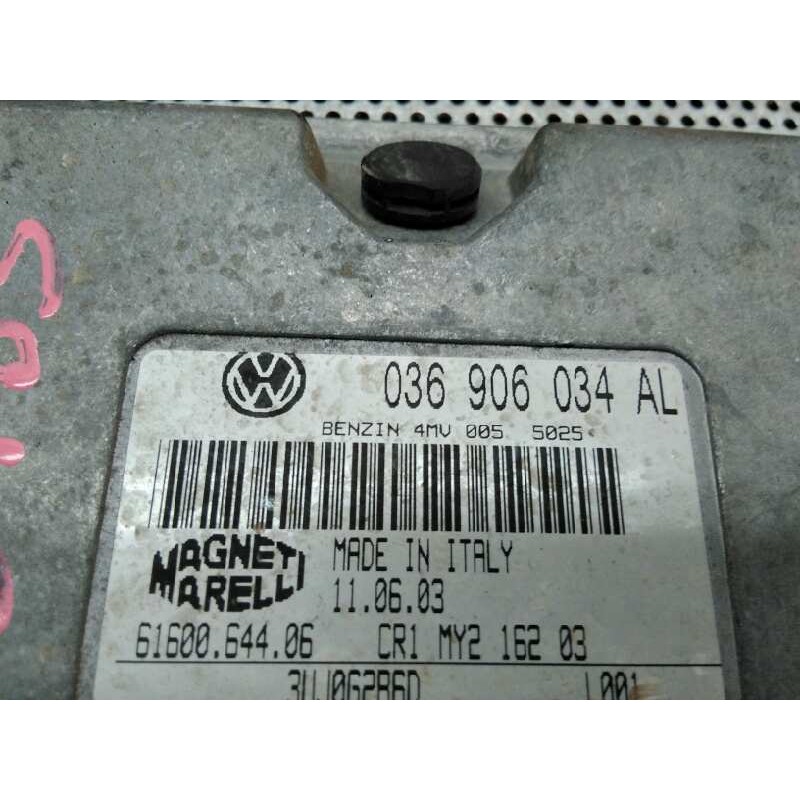 Recambio de centralita motor uce para seat ibiza (6l1) 1.4 16v referencia OEM IAM 036906034AL 2