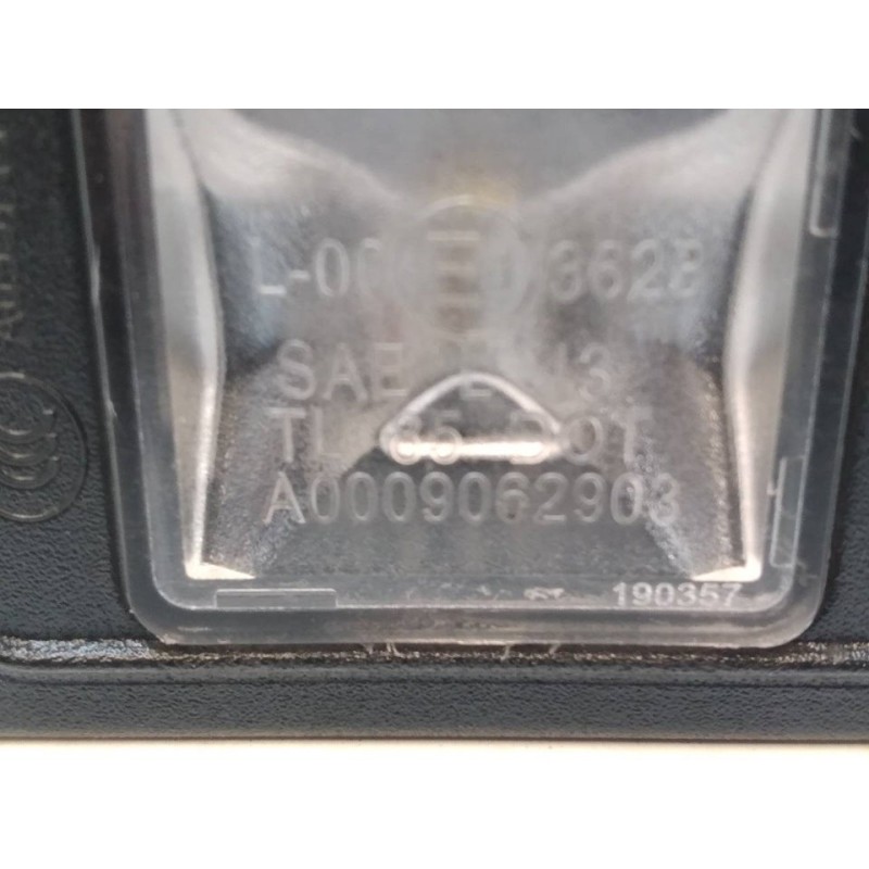 Recambio de piloto matricula para mercedes-benz clase gla (w156) gla 180 (156.942) referencia OEM IAM A0009062903 - Blanco 2