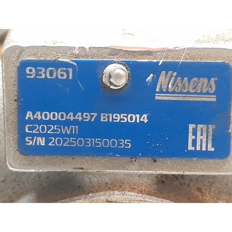 Recambio de turbocompresor para peugeot partner (s2) combi plus referencia OEM IAM A40004497 202503150035 2